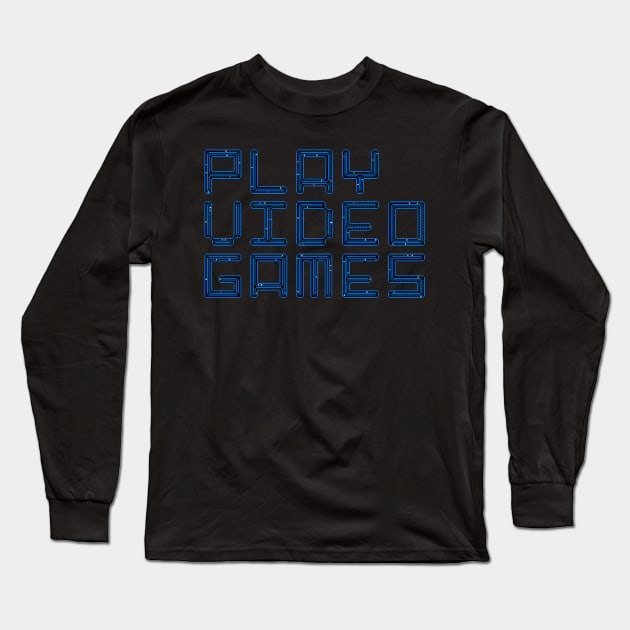 Gamer Long Sleeve T-Shirt by snespix